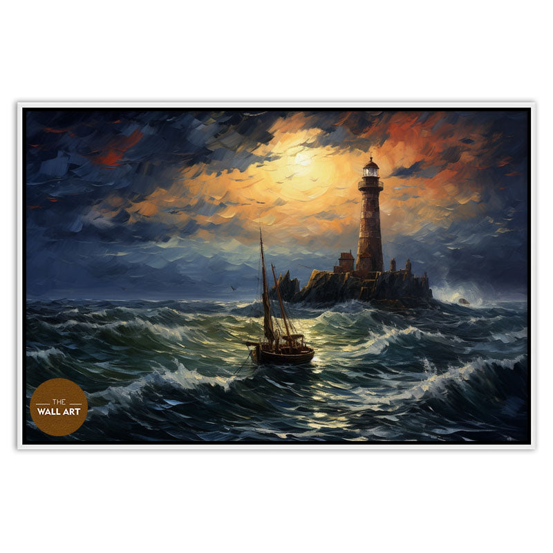 LIGHT HOUSE AT NIGHT III