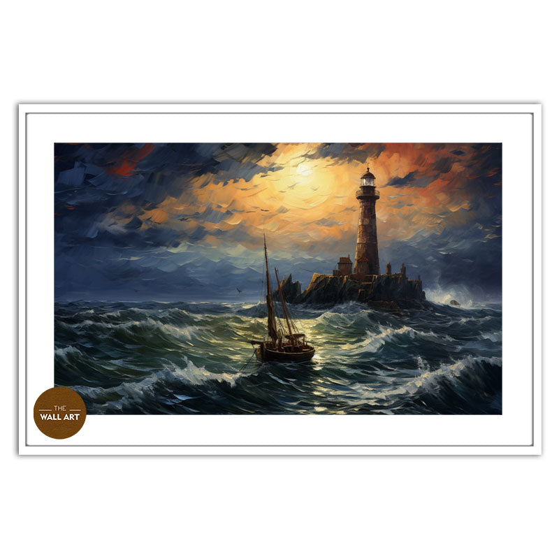 LIGHT HOUSE AT NIGHT III