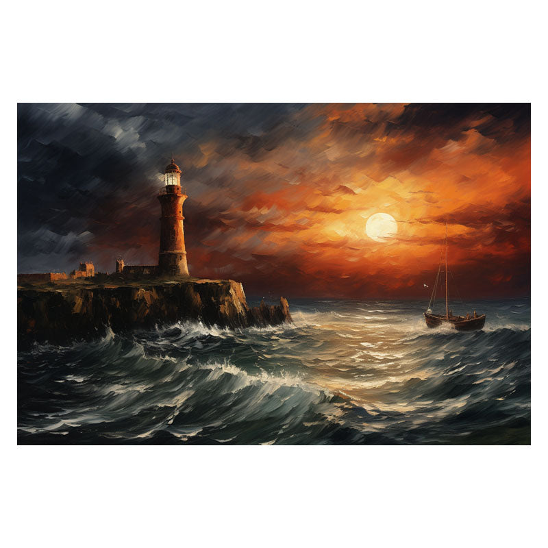 LIGHT HOUSE AT NIGHT II
