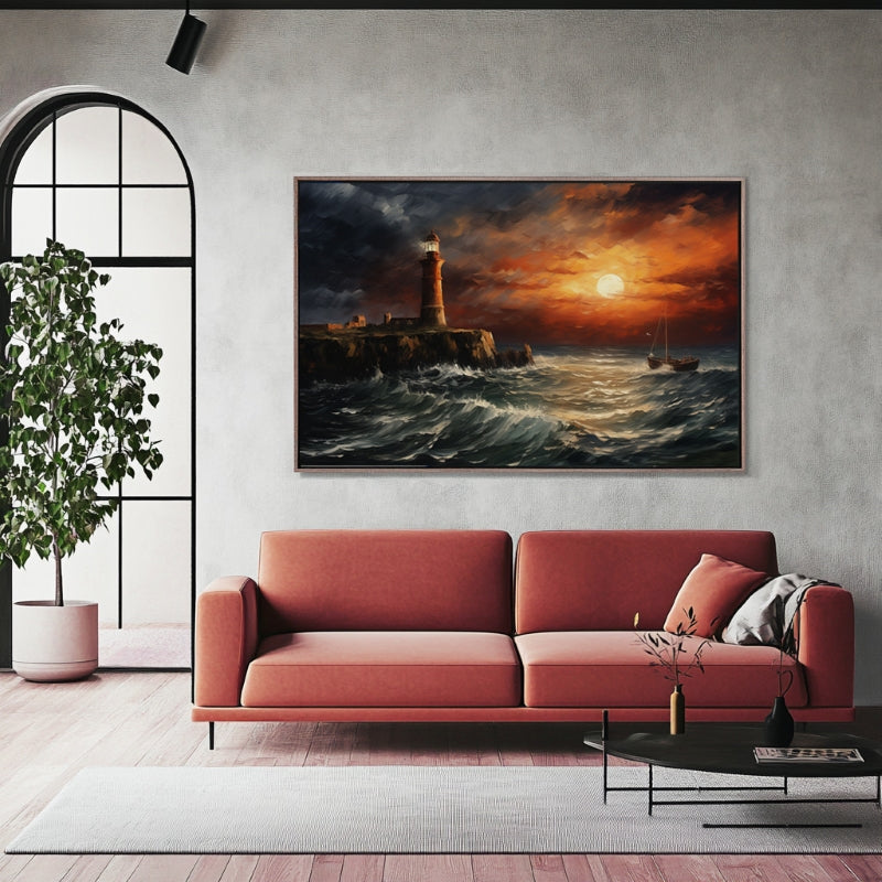 LIGHT HOUSE AT NIGHT II