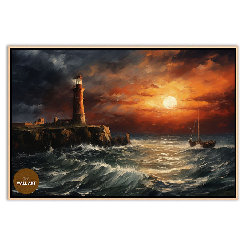 LIGHT HOUSE AT NIGHT II