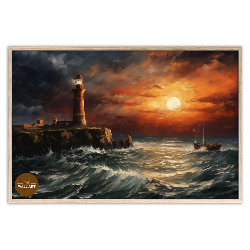 LIGHT HOUSE AT NIGHT II