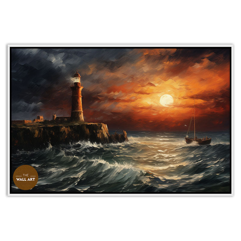 LIGHT HOUSE AT NIGHT II