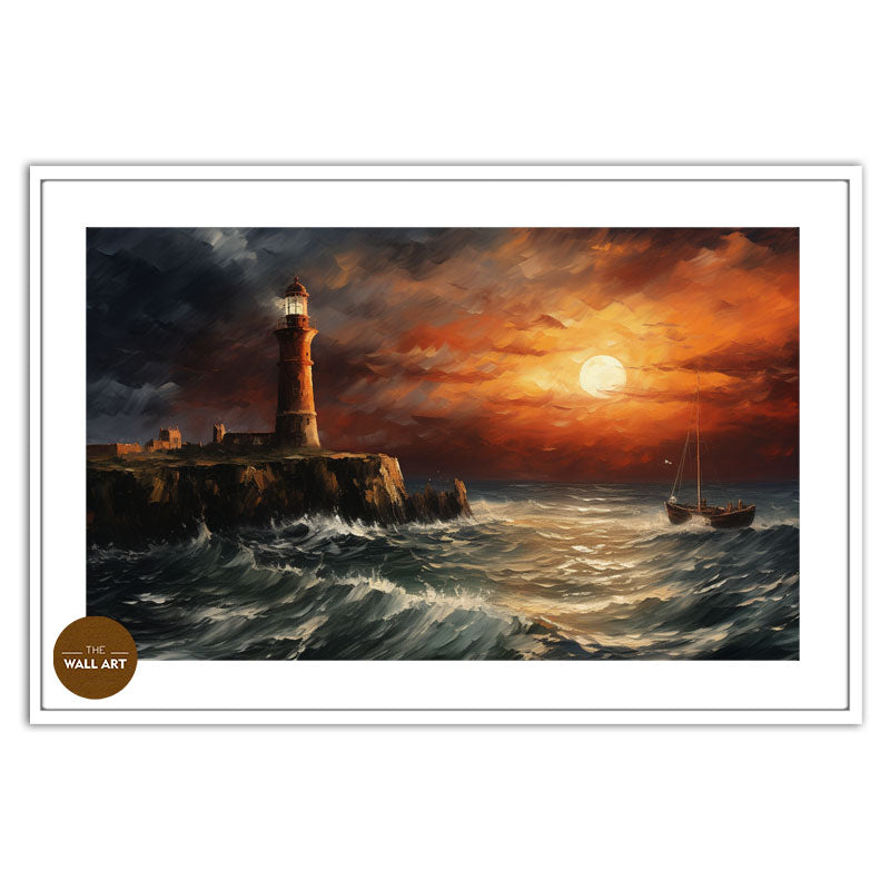 LIGHT HOUSE AT NIGHT II