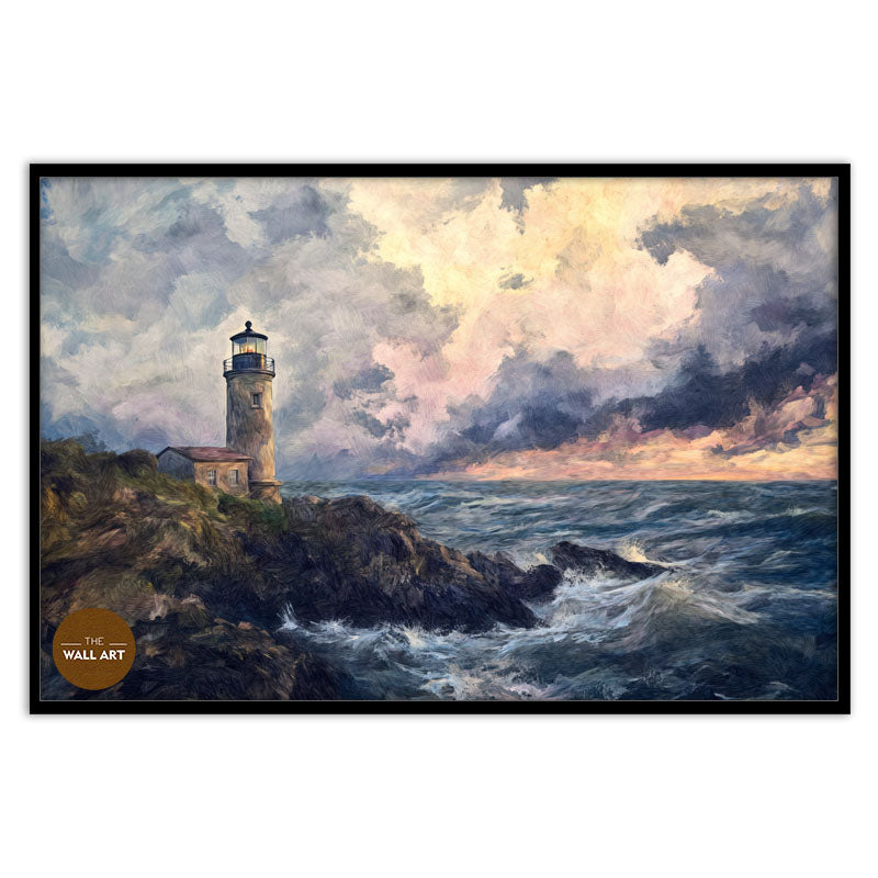 LIGHT HOUSE IN A MURKY DAY