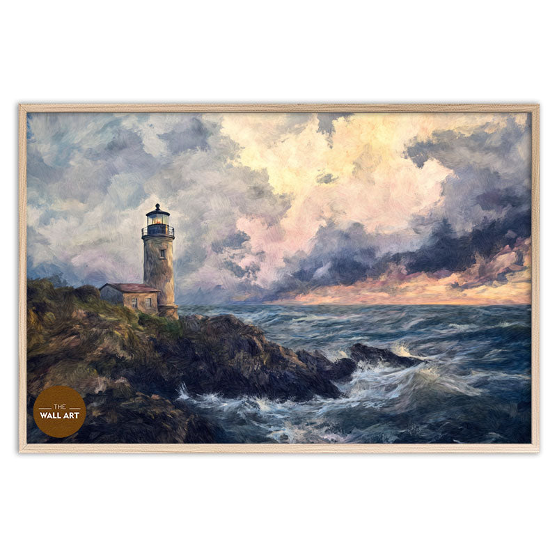 LIGHT HOUSE IN A MURKY DAY