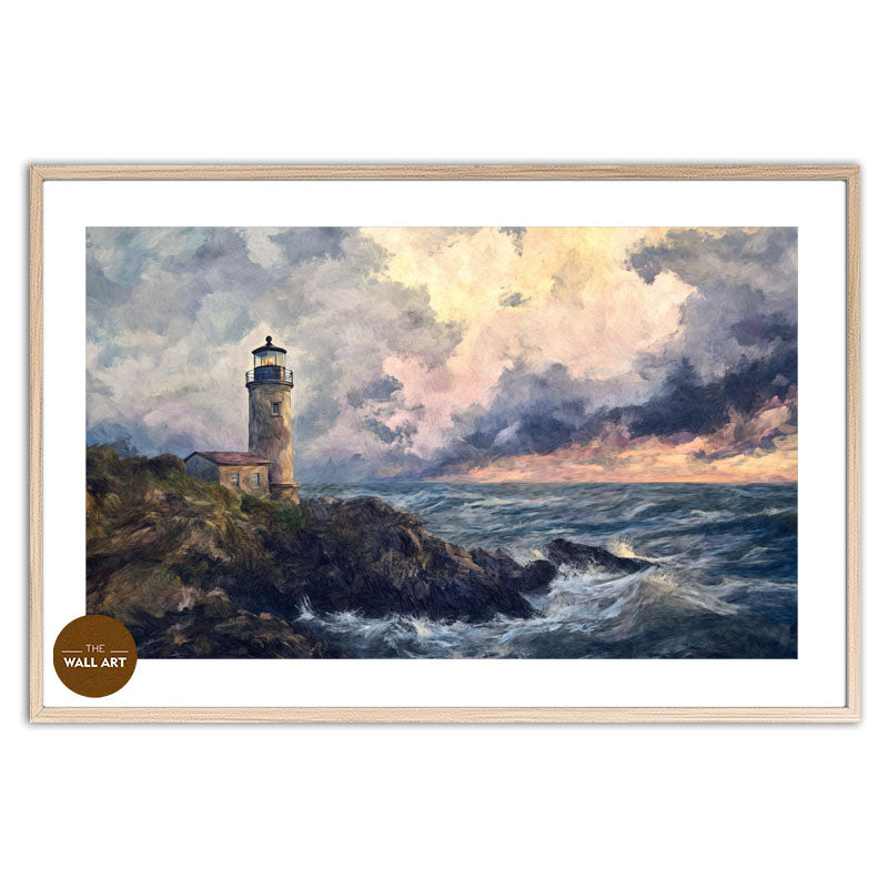 LIGHT HOUSE IN A MURKY DAY