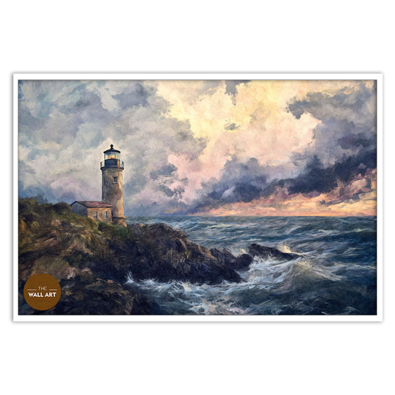 LIGHT HOUSE IN A MURKY DAY