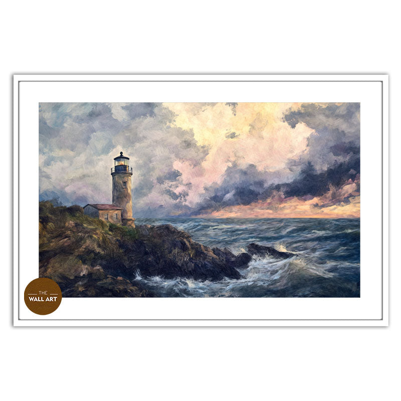 LIGHT HOUSE IN A MURKY DAY