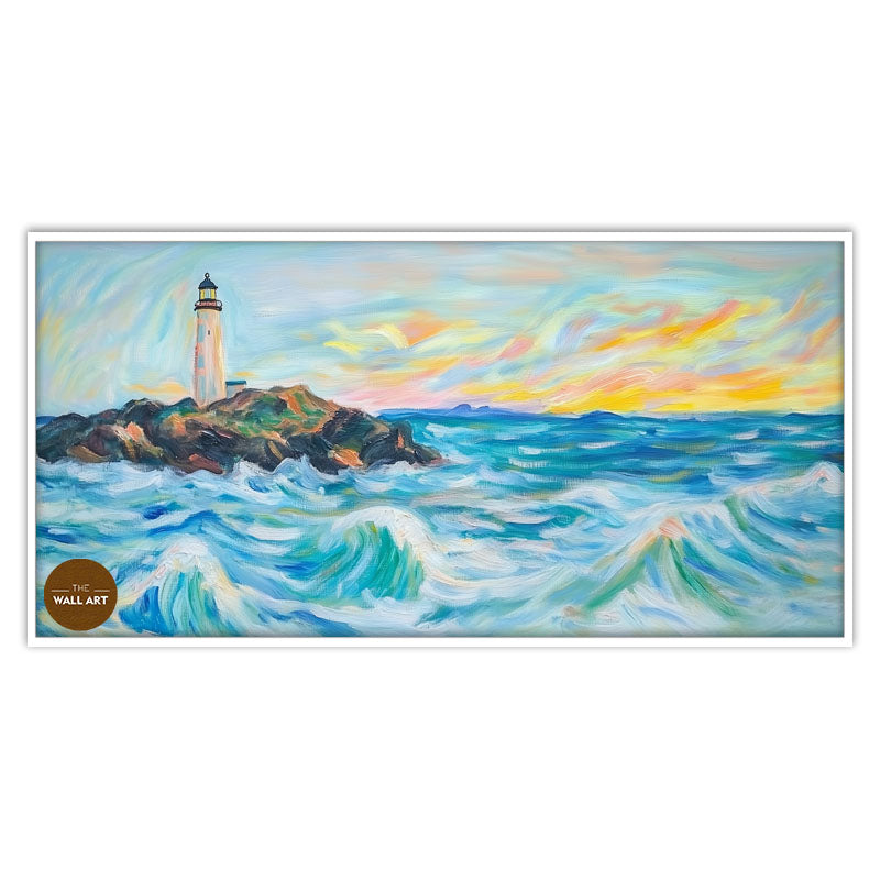 LIGHT HOUSE IN SUNSET