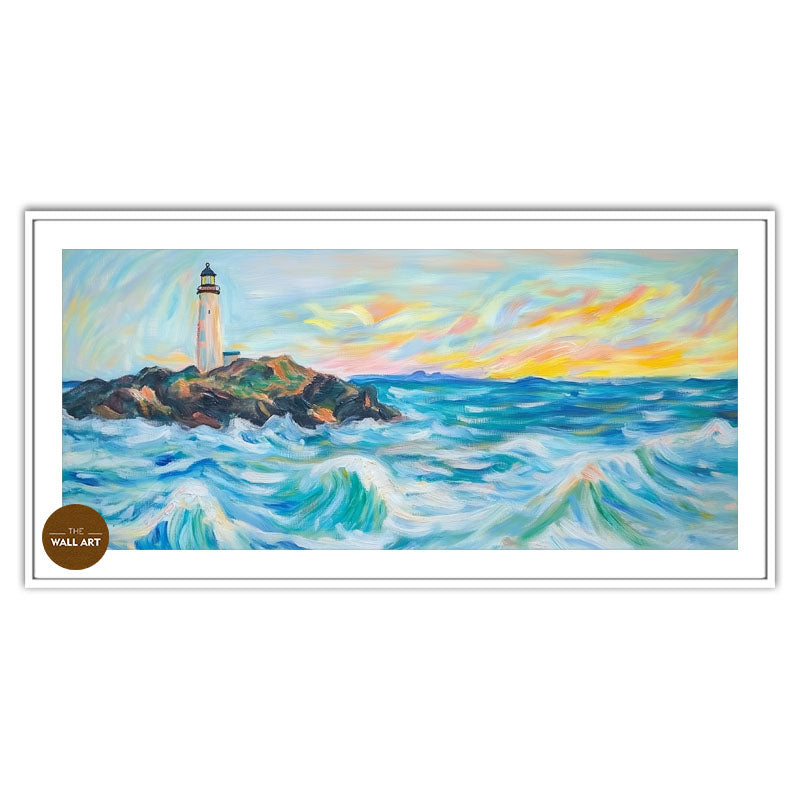 LIGHT HOUSE IN SUNSET
