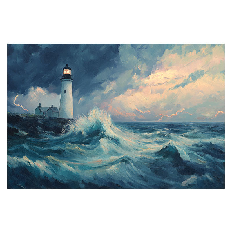 LIGHT HOUSE IN THUNDER