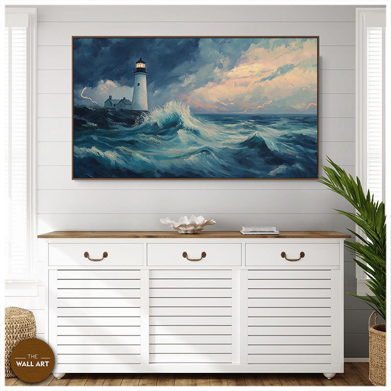 LIGHT HOUSE IN THUNDER