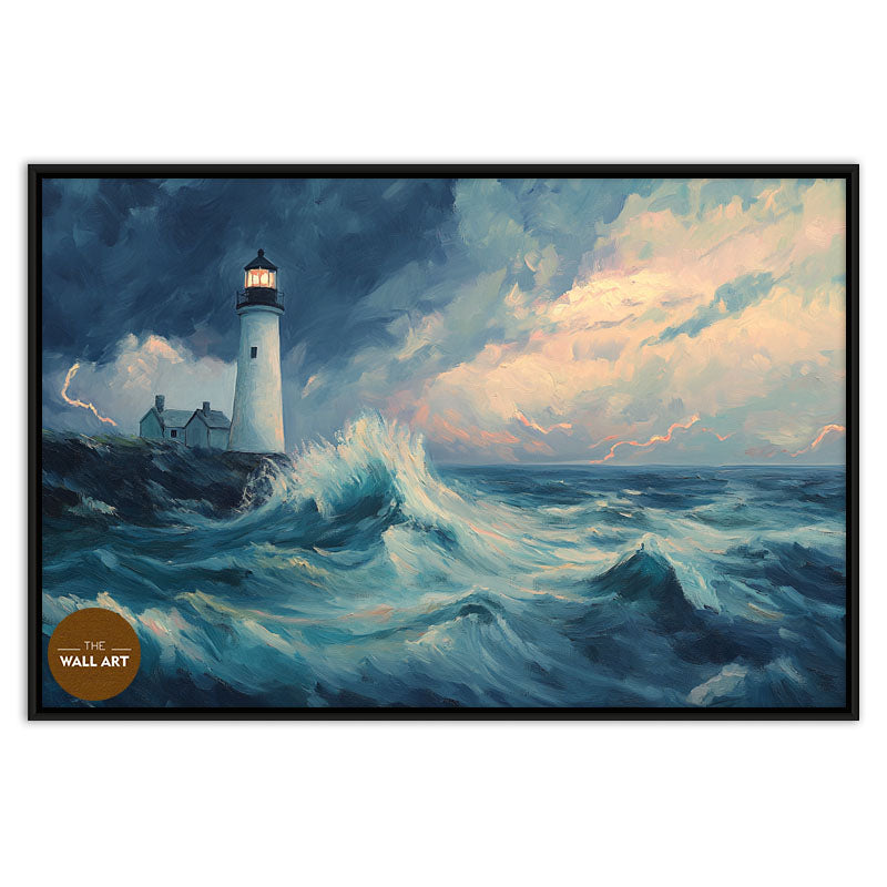 LIGHT HOUSE IN THUNDER