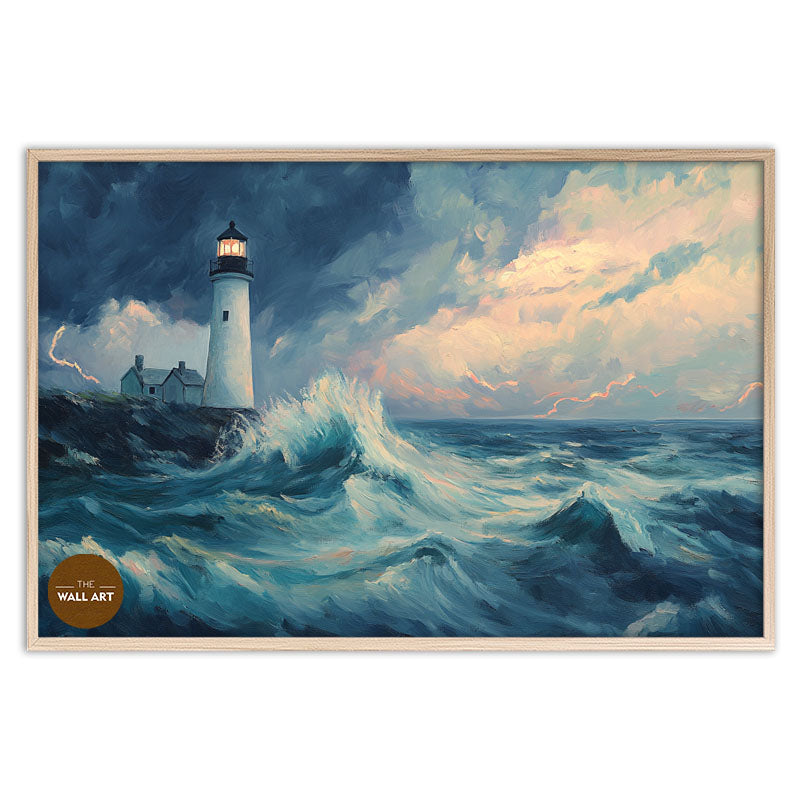 LIGHT HOUSE IN THUNDER