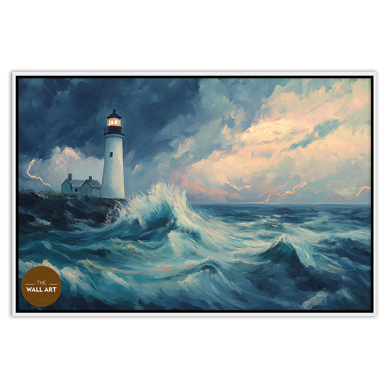LIGHT HOUSE IN THUNDER