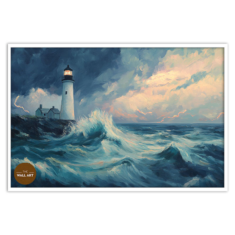 LIGHT HOUSE IN THUNDER