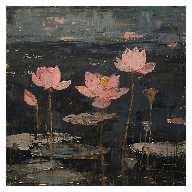 LOTUS AT NIGHT II