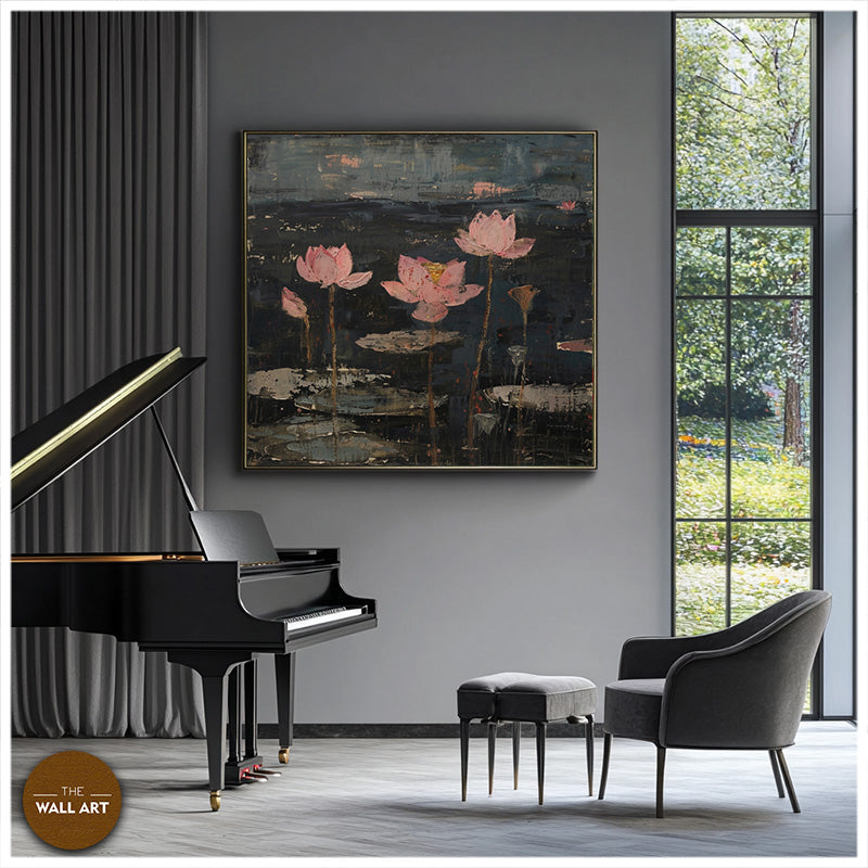 LOTUS AT NIGHT II