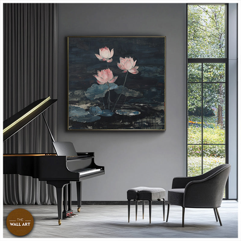 LOTUS AT NIGHT I