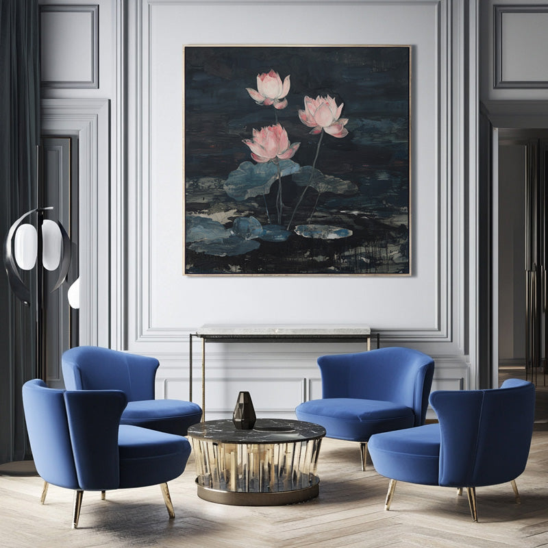 LOTUS AT NIGHT I
