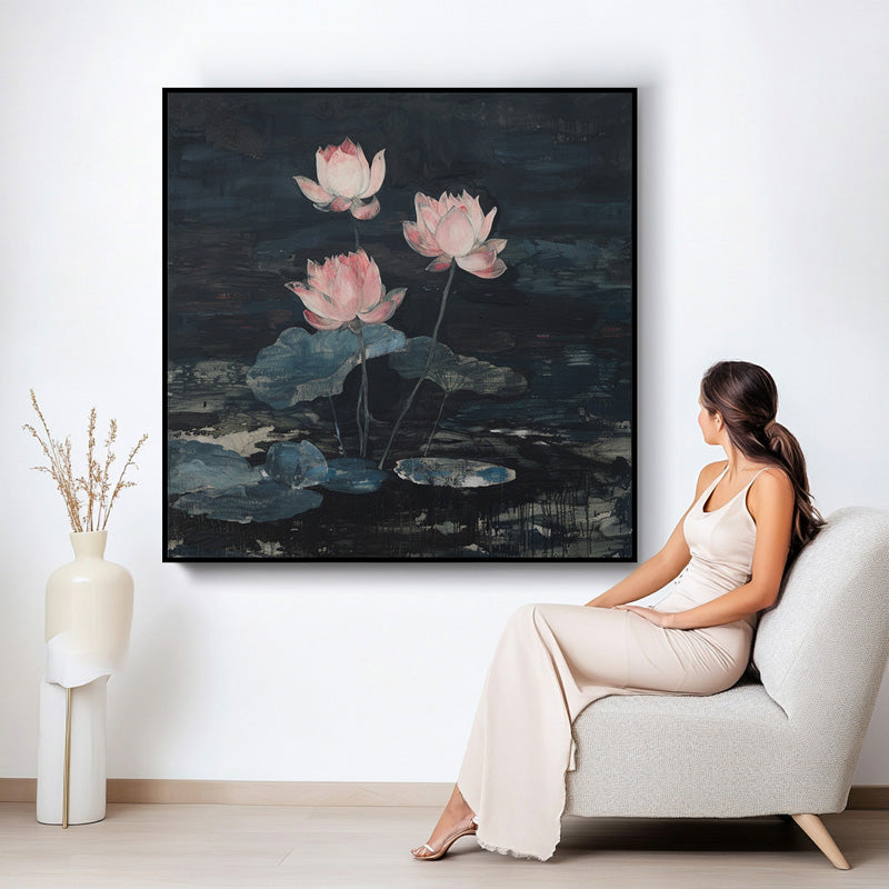 LOTUS AT NIGHT I
