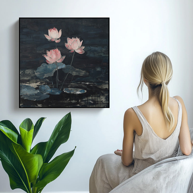 LOTUS AT NIGHT I
