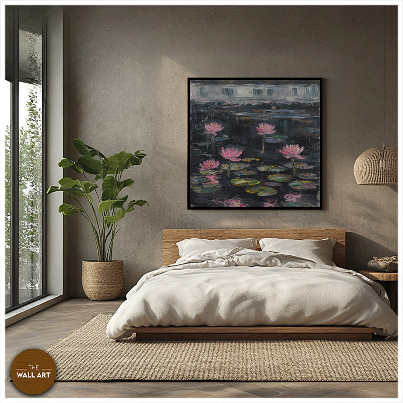 LOTUS IN THE RAIN