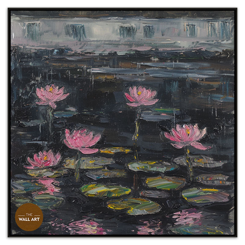 LOTUS IN THE RAIN
