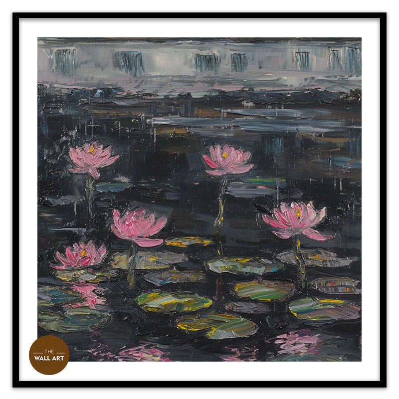 LOTUS IN THE RAIN