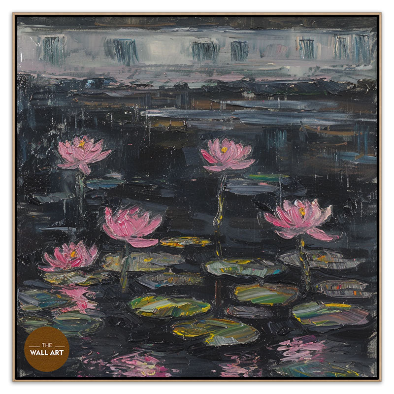 LOTUS IN THE RAIN