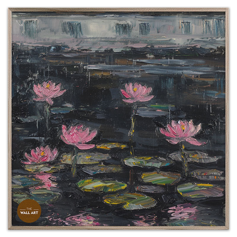 LOTUS IN THE RAIN