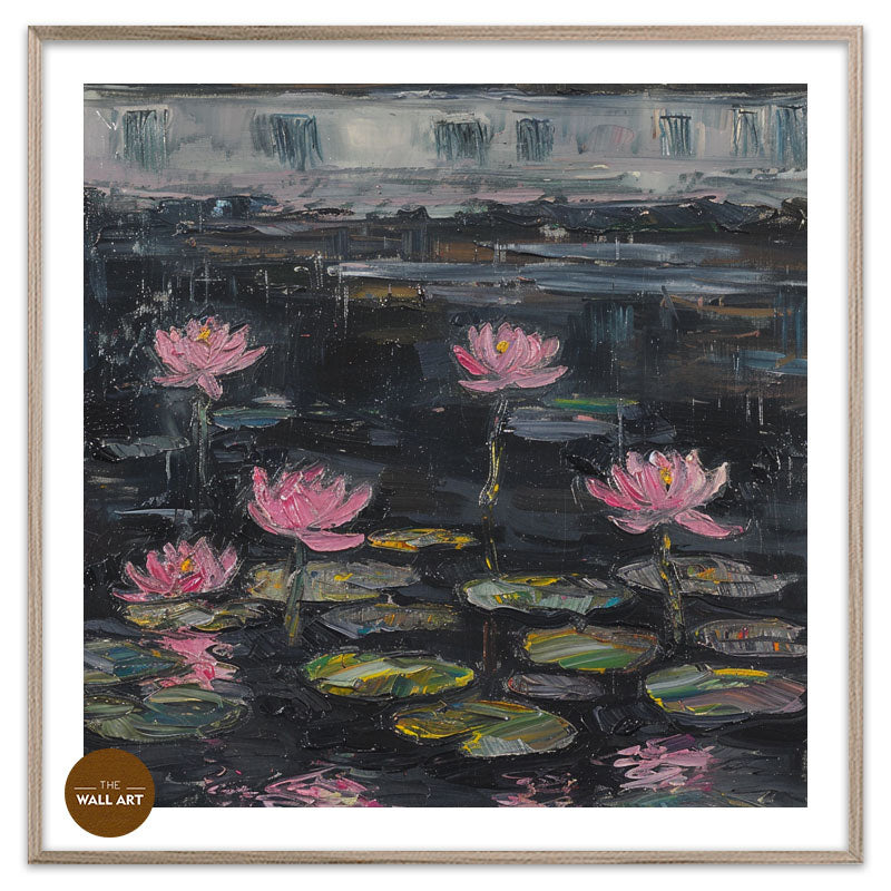 LOTUS IN THE RAIN