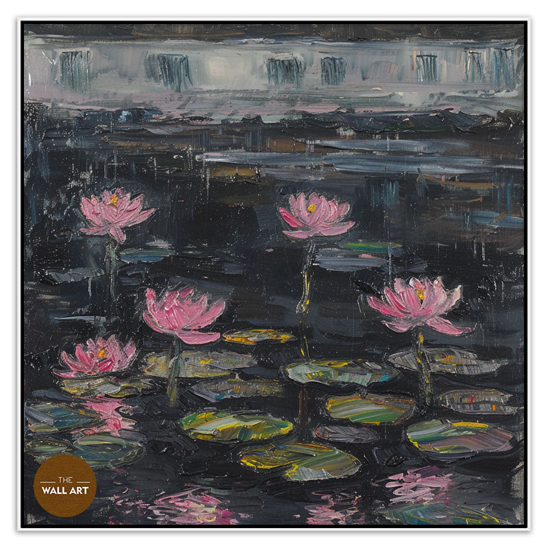 LOTUS IN THE RAIN