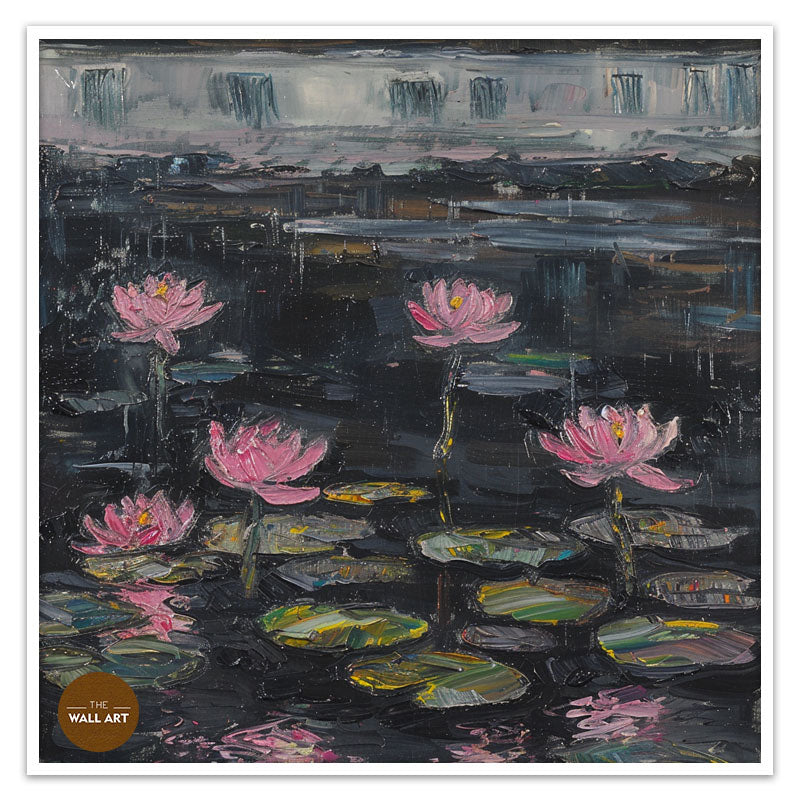 LOTUS IN THE RAIN