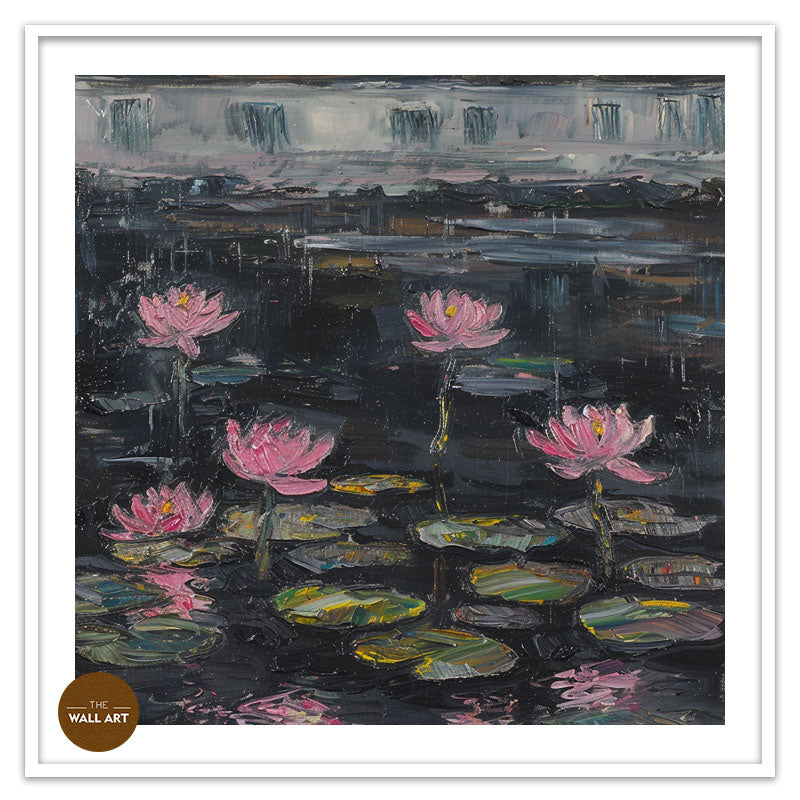 LOTUS IN THE RAIN