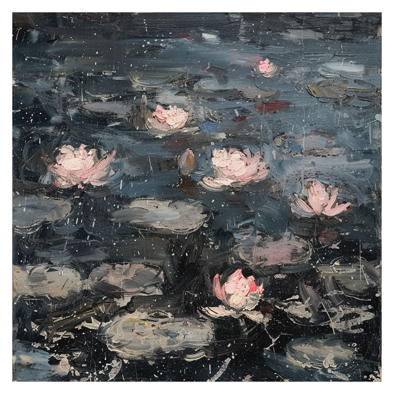 LOTUS UNDER THE RAIN I
