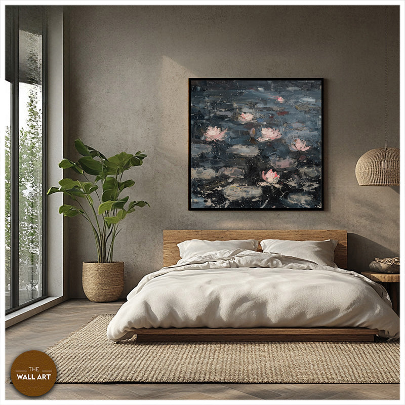 LOTUS UNDER THE RAIN I