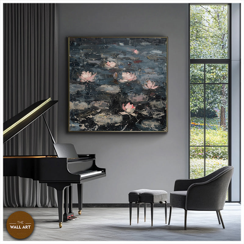 LOTUS UNDER THE RAIN I