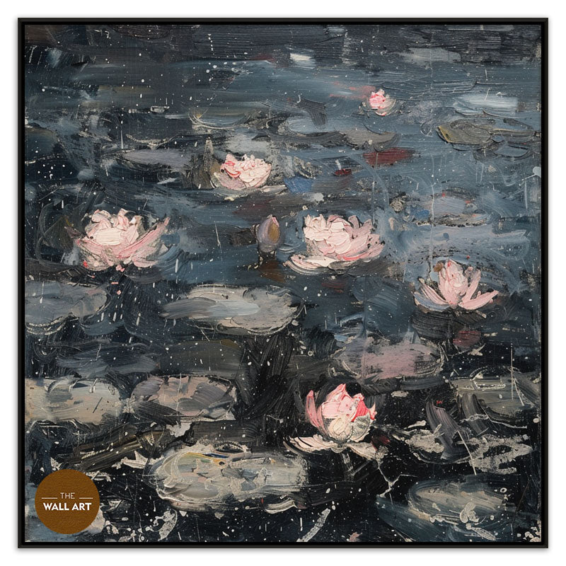 LOTUS UNDER THE RAIN I