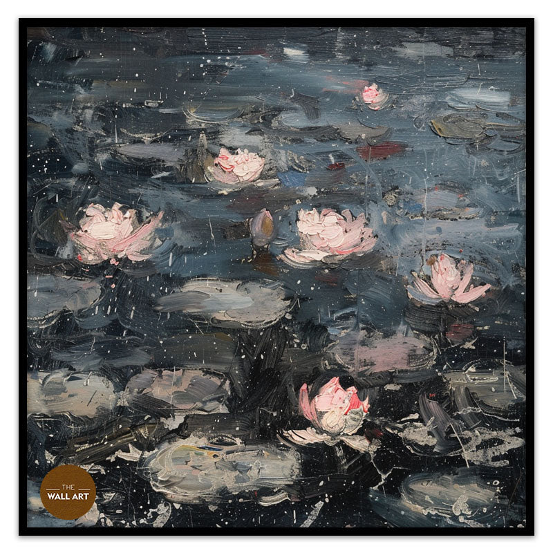 LOTUS UNDER THE RAIN I
