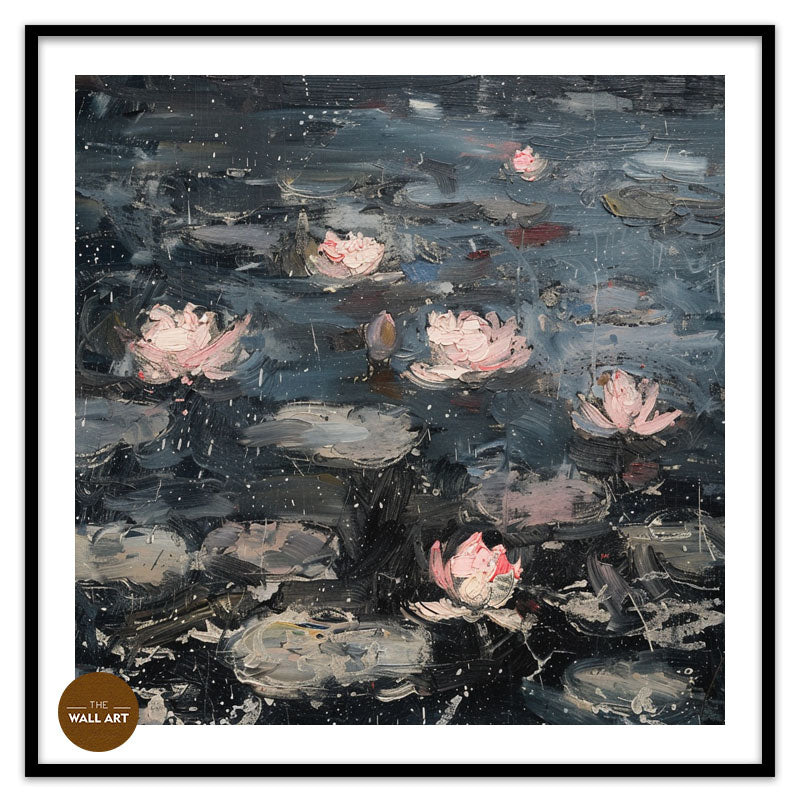 LOTUS UNDER THE RAIN I