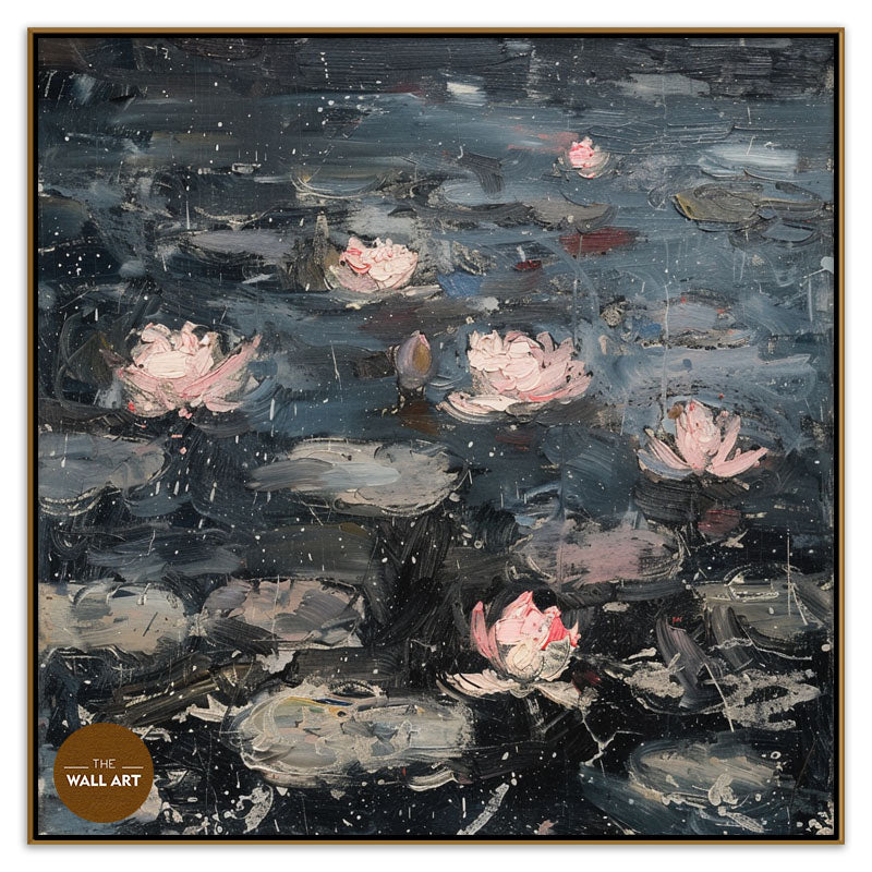 LOTUS UNDER THE RAIN I