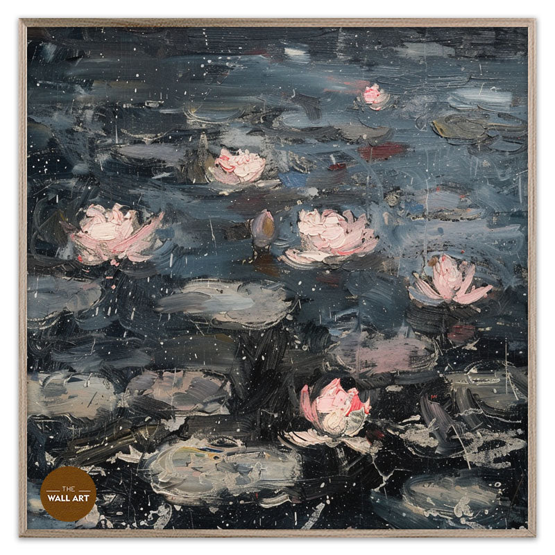 LOTUS UNDER THE RAIN I