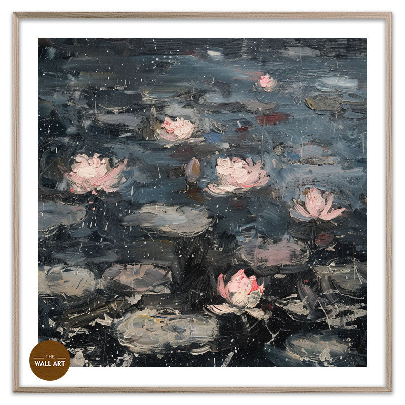 LOTUS UNDER THE RAIN I