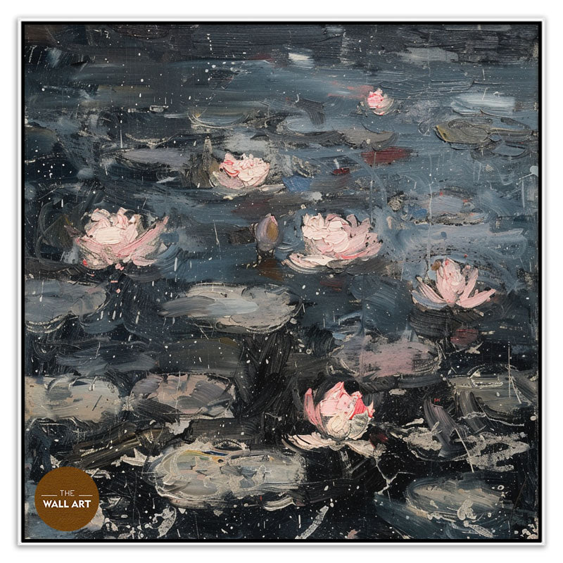 LOTUS UNDER THE RAIN I