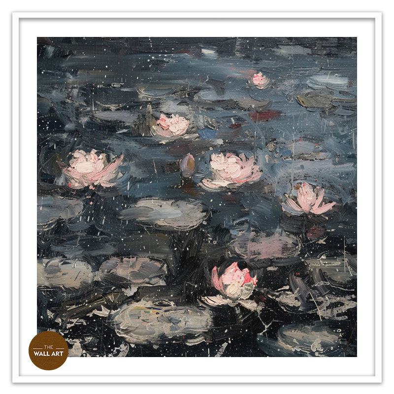 LOTUS UNDER THE RAIN I