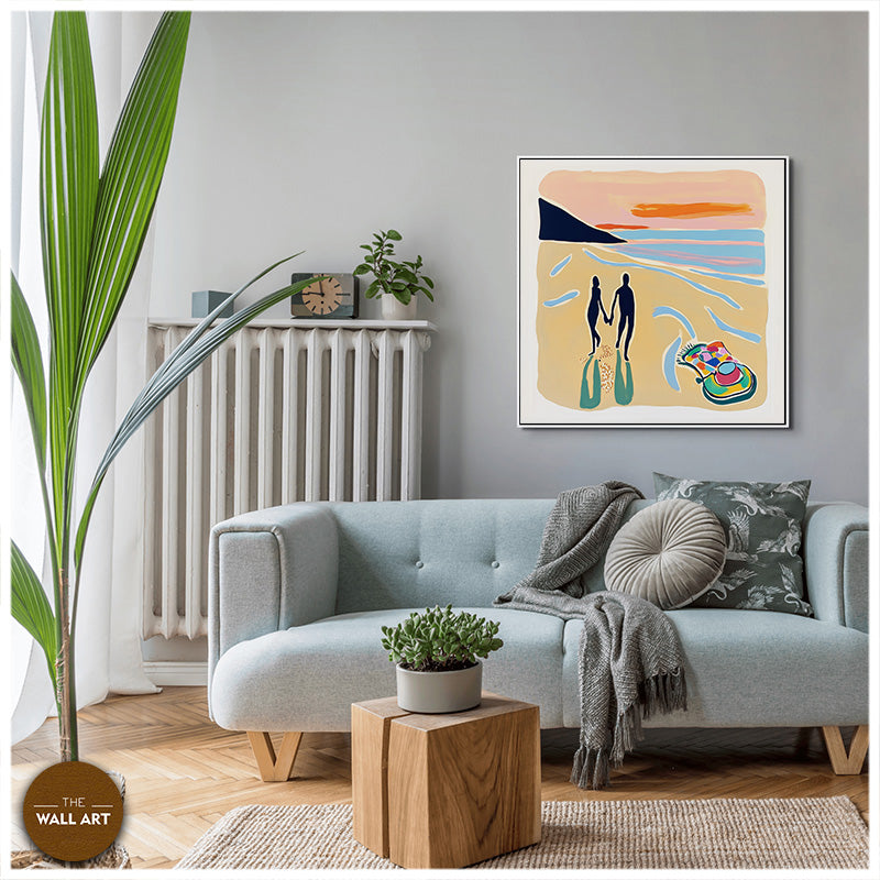 LOVERS ON BEACH