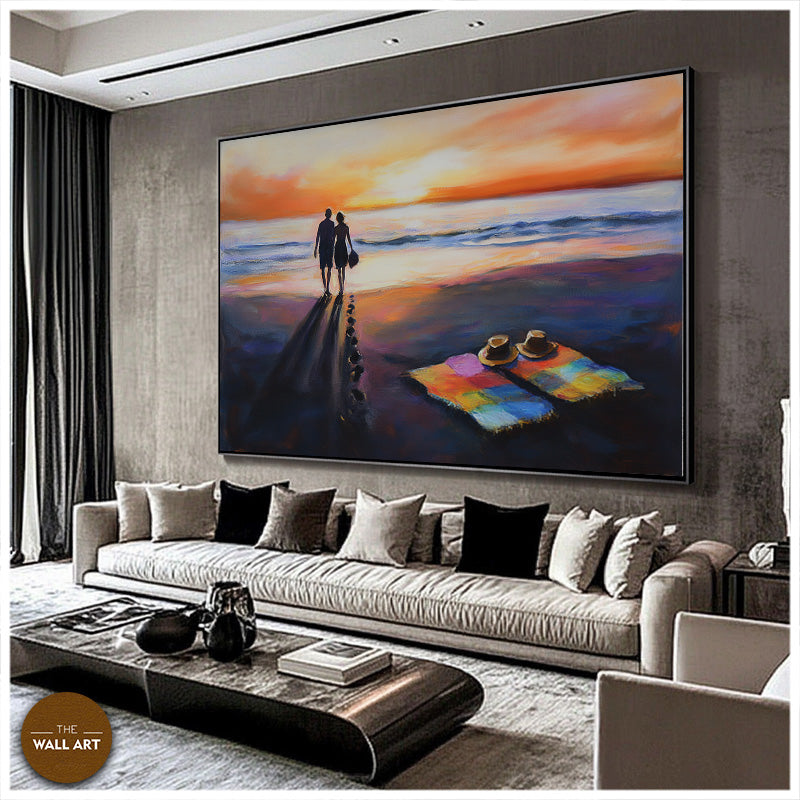 LOVERS ON BEACH II