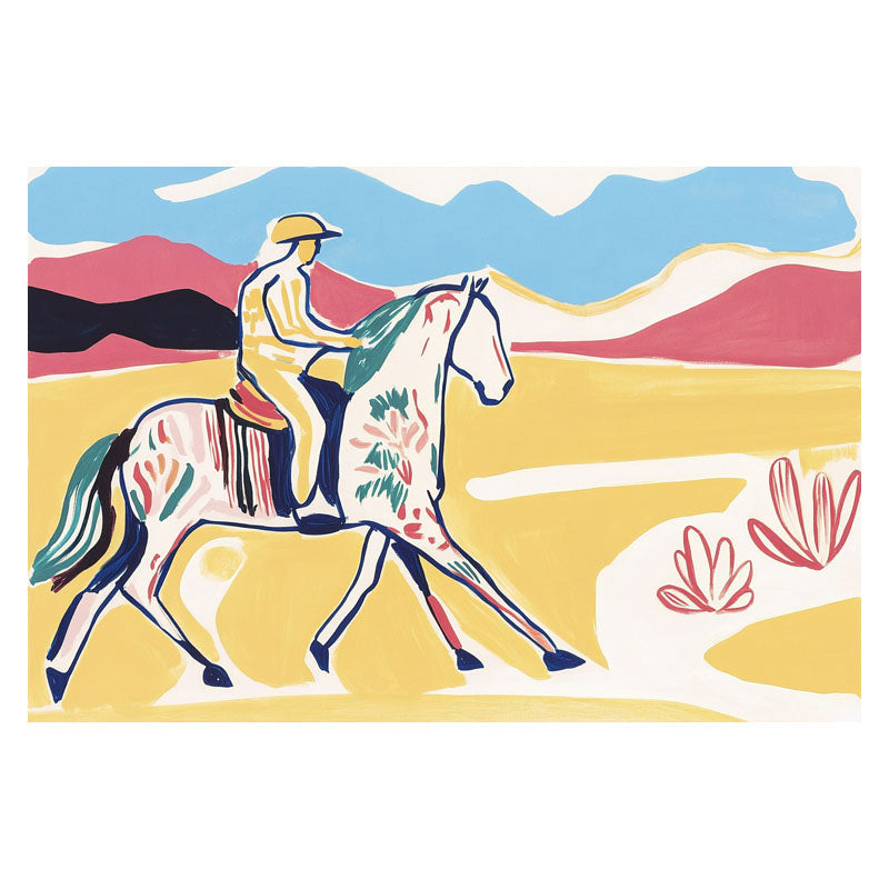 MAN RIDING HORSE MAN RIDING HORSE VI